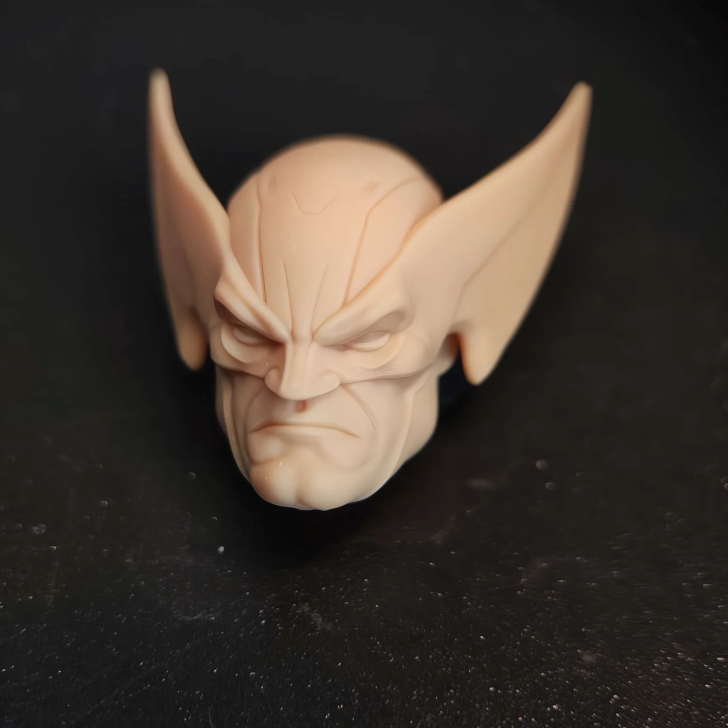 HL1377 Customized 1/18 1/12 1/10 James H Wolf Logan Unpainted Head Sculpt for 3.75