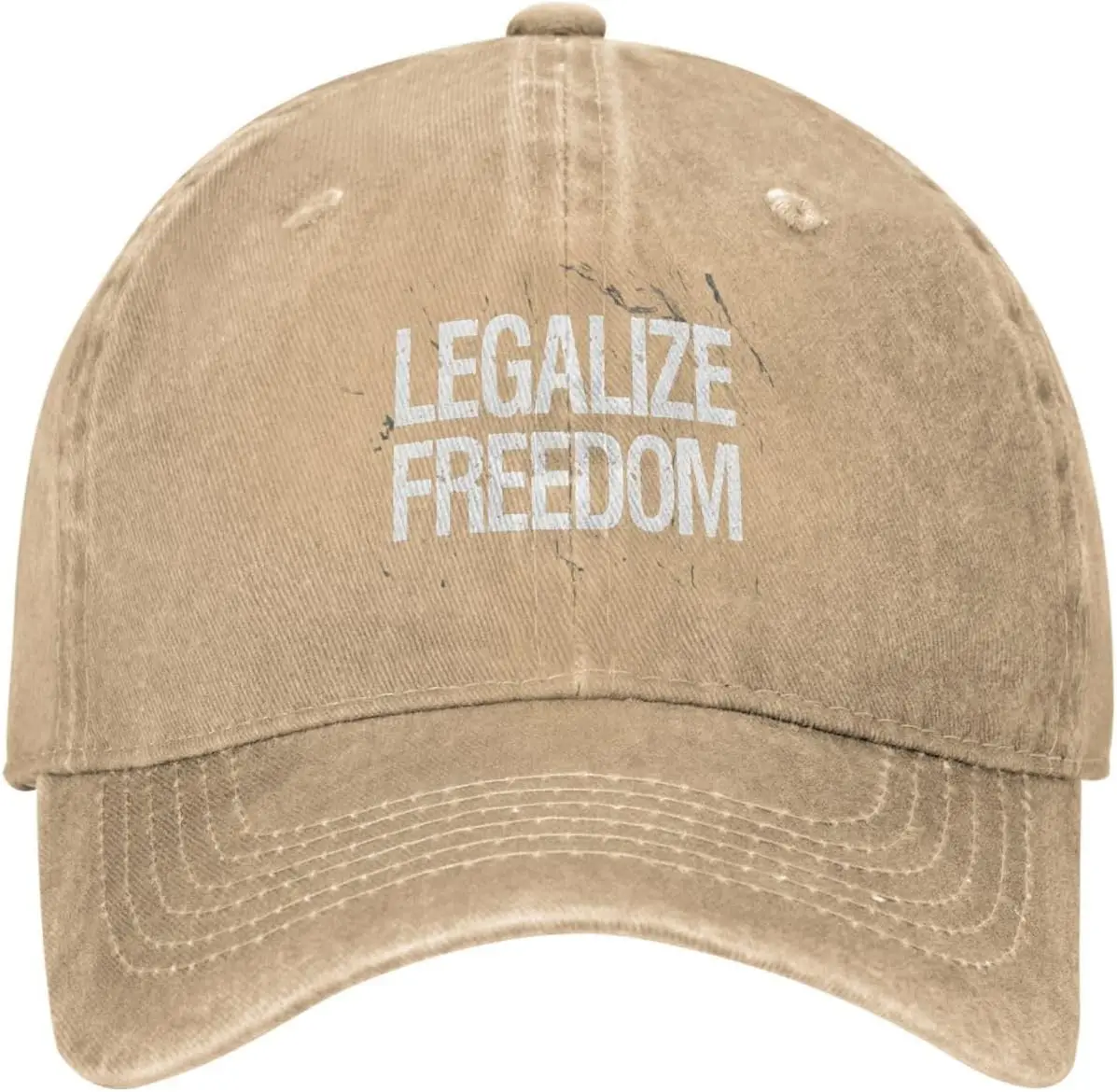 Legalize-Freedom-Washed-Baseball-Cap-Breathable-Cotton-Adjustable-Golf-Hat-Unisex-Dad-Hat