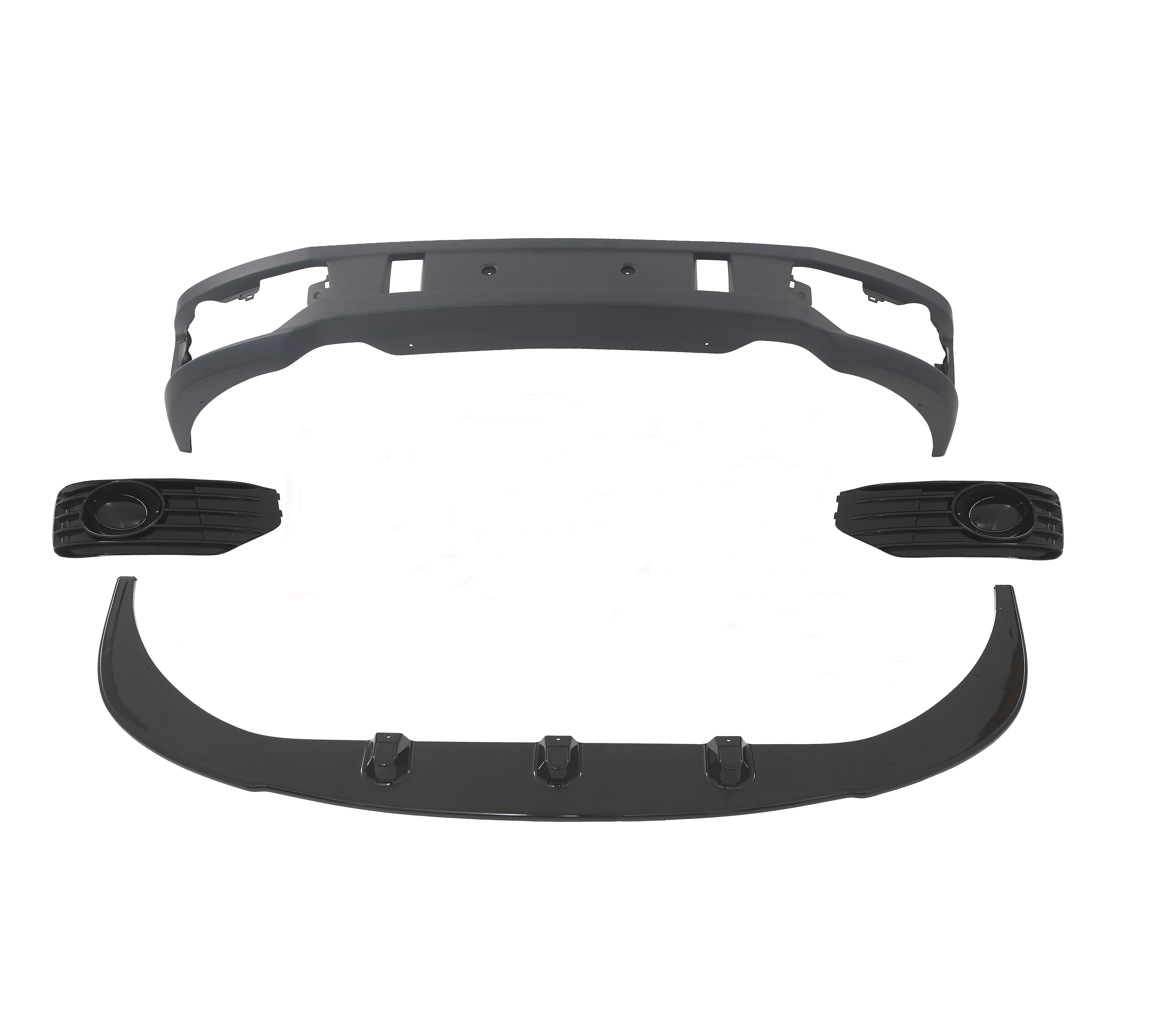 

KSEEK Front Bumper Spoiler Fog Lamp Case of Sportline Model for Volkswagen VW T5
