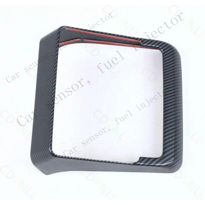 Q+ For Tesla Model 3 24-25 Matte Carbon Fiber Rear Seat Air Outlet Vent Frame Cover