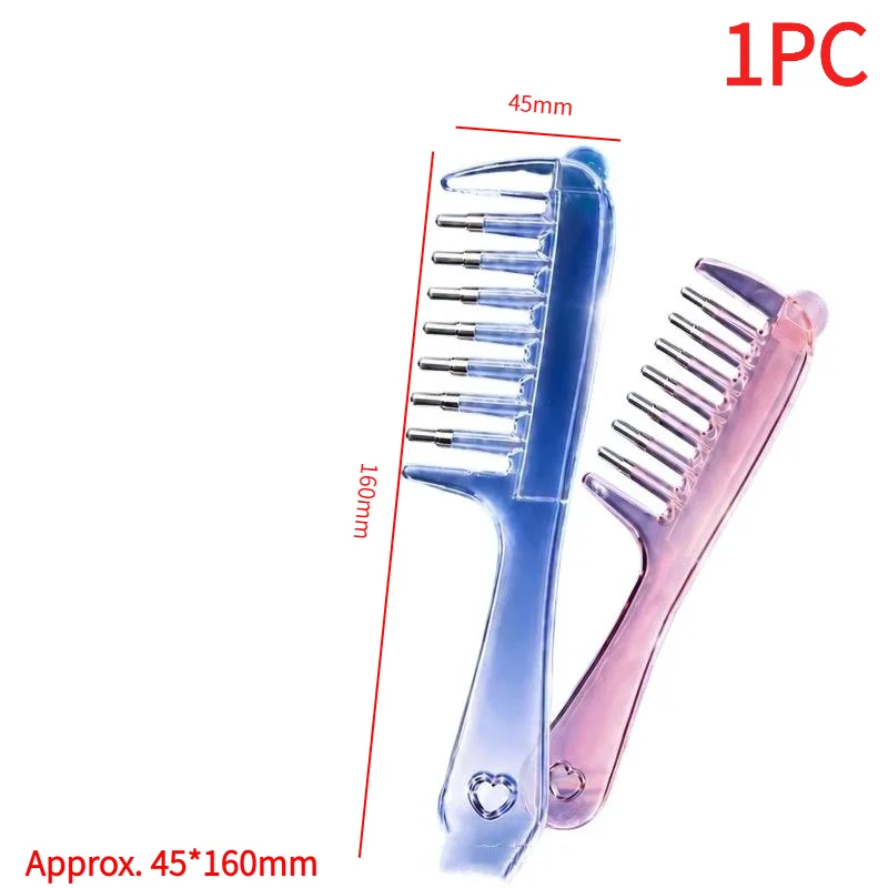 *Portable Anti-Frizz Multi-Function Hair Comb Mini Head Applicator Scalp Massage Tool for Hair Care Routine