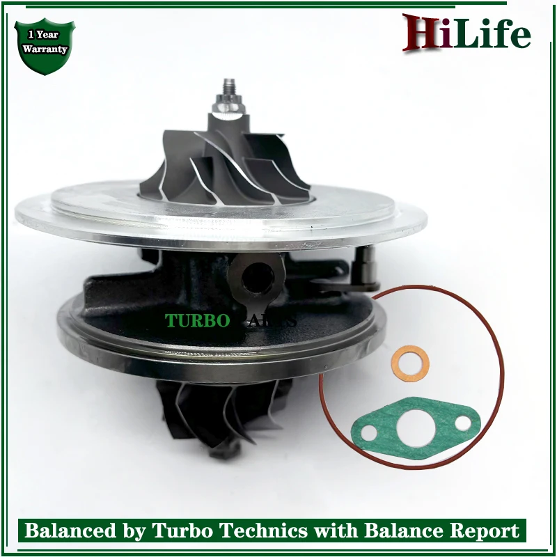 الشاحن التربيني CHRA 725364 Turbo Cartridge GT2260V لسيارات BMW 530D E60 E61 160Kw 218HP M57N 6 Zyl. 2002-2005 أجزاء المحرك 7789083E