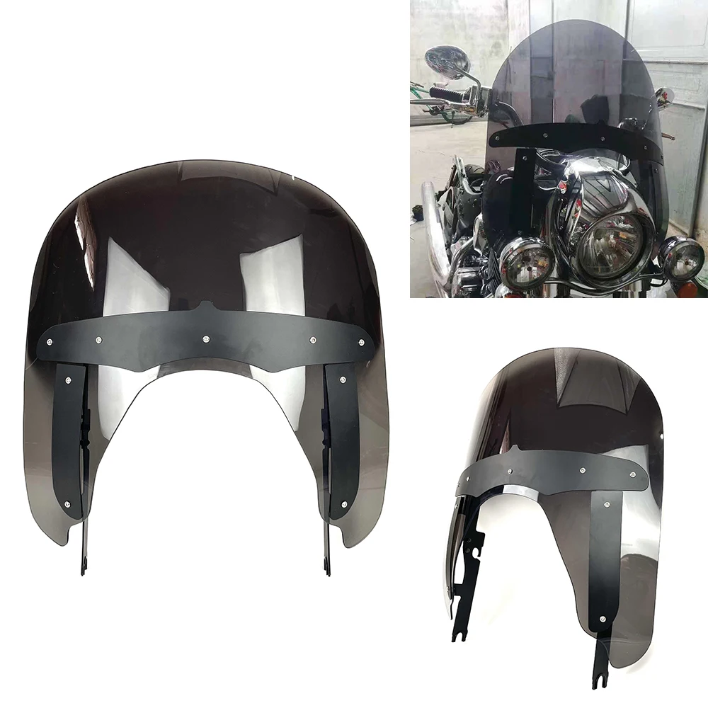 

Motorcycle windshield For indian Dark horse Chief 320MM 350MM windshield 2014 2015 2016 2017 2018 2019 2020 2021 2014-2021