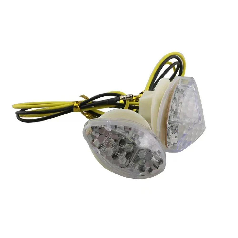 Clignotants LED encastrés pour moto, clignotant ambre, Honda CBR 600, F4, F4i, CBR600RR, CBR1000RR