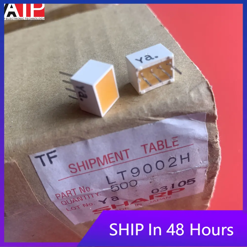 1PCS original imported spot LT9002H LED luminous block 8*10mm yellow display block genuine welcome to consult and order.