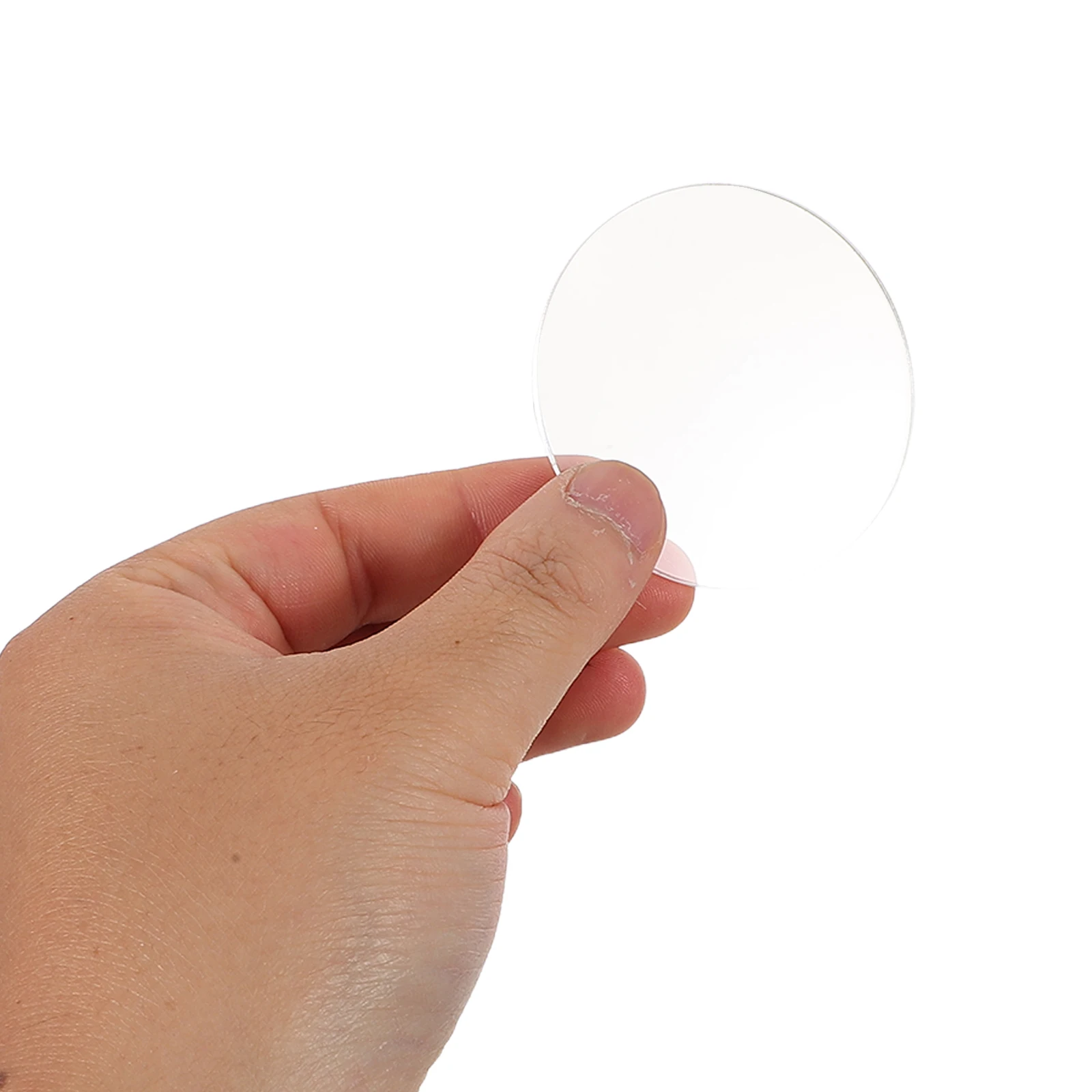 

20Pcs 5.6cm 1.8mm Pc Flashlight Lens Replacement Anti-Scratch High Impact Universal Compatibility for Camping Torches