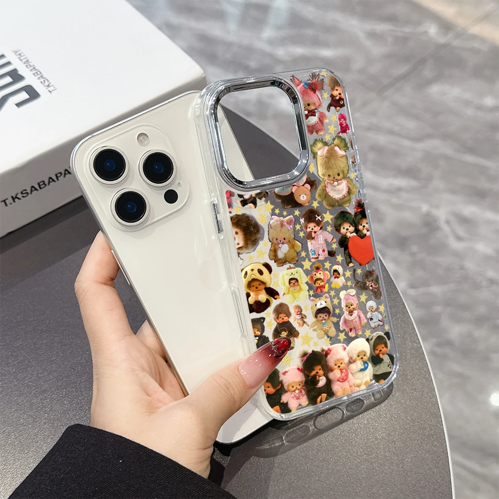 เคสโทรศัพท์ลายตุ๊กตา M-Monchhichis น่ารัก สำหรับ Samsung Galaxy A56 A36 A26 A06 A55 A35 A16 A06 A54 A34 A25 A24 A15 A14 4G 5G