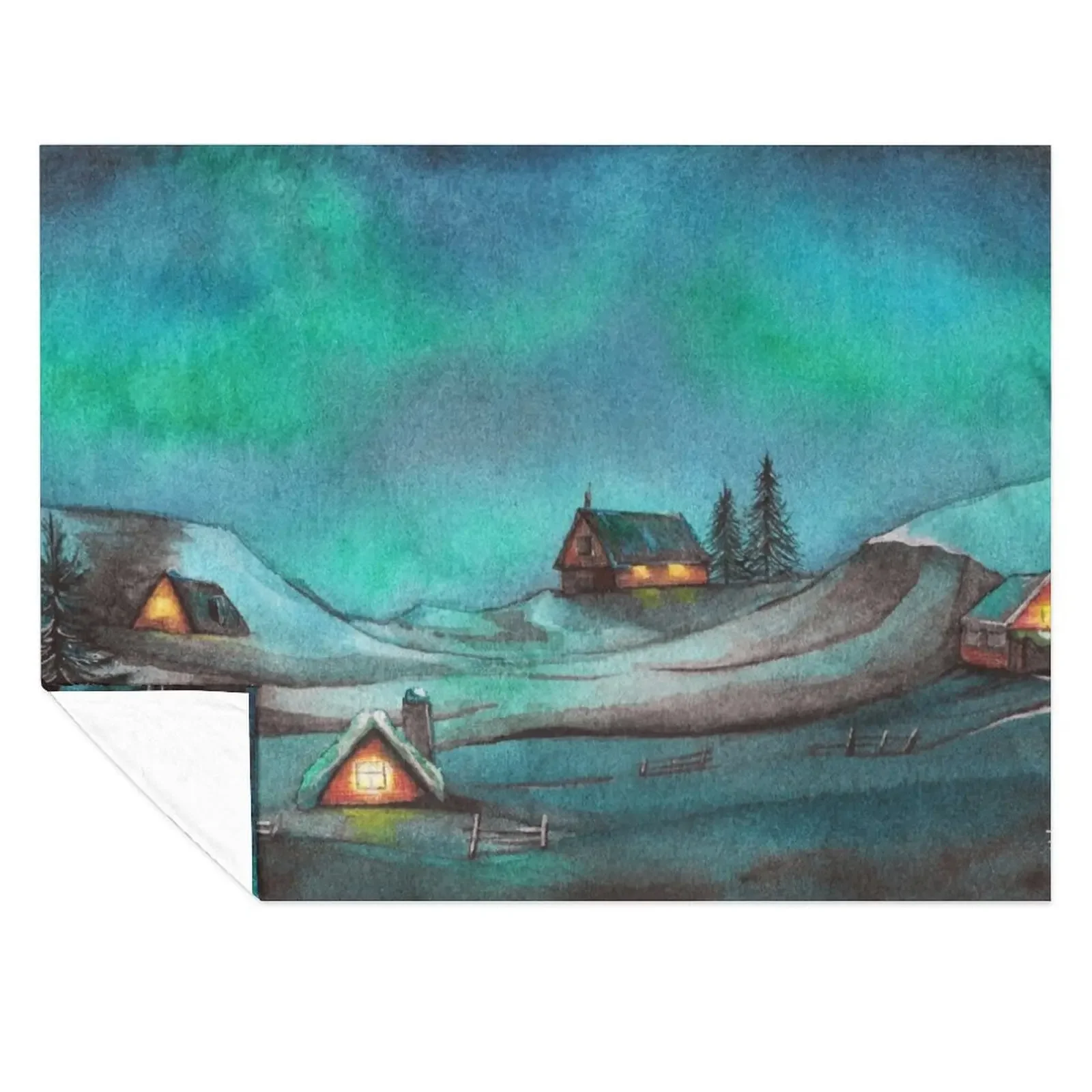 

Jol in Norway Throw Blanket Cute Summer Beddings sofa bed Thins Blankets