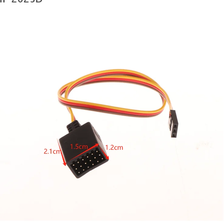 

2025 1Pc For Rc Car/Ship/Helicopter 30CM Y Type Extended Line Lead Cable For Futaba Jr Y Harness Servo Connecting Wire