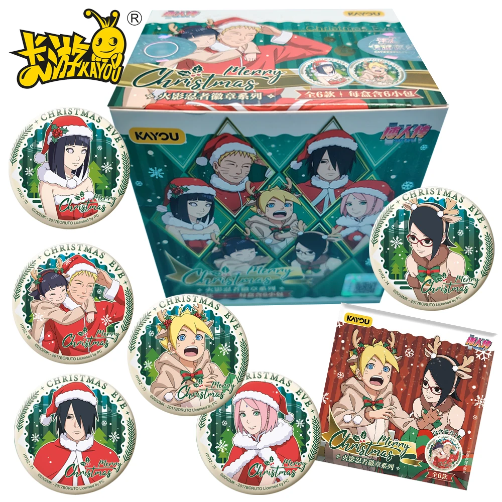 

Новые оригинальные круглые значки KAYOU Naruto, коллекционные булавки с персонажами аниме, милые броши, подвески на рюкзаки, подарки-сюрпризы для фанатов