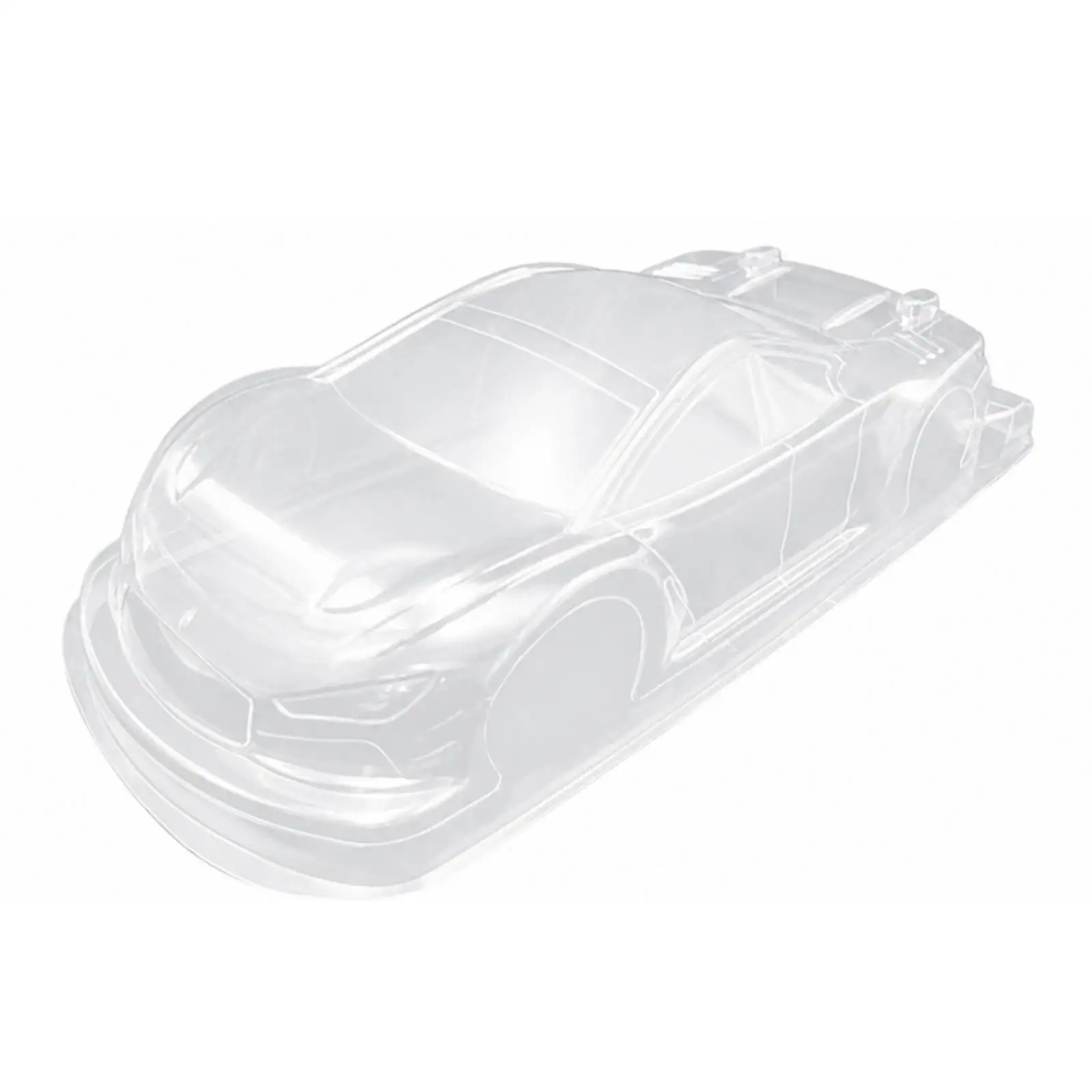 Transparent Polycarbonate RC Car Body Shell Impact-Resistant Clear 1/10 Scale RC Body Shell Flexible