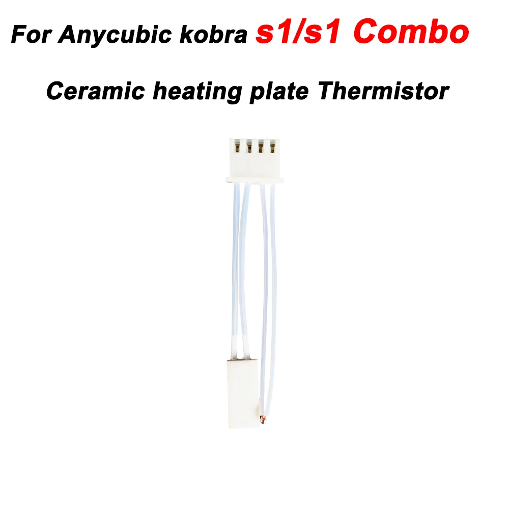 Für Anycubic Kobra S1 Hotend: Neues Upgrade-Keramik-Hotend für Kobra S1 Combo Head S1C, 24V 48W 200K, Schnelle Erwärmung 300 ℃