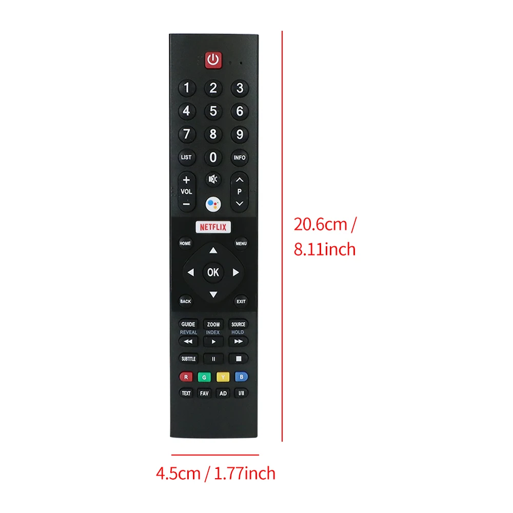 NEW Vioce Remote Control for Panasonic 4K HDR Android TV TX-43GXR600 TH-32GS550V TH-43GX650S TH-49GX650K TH-75GX650L