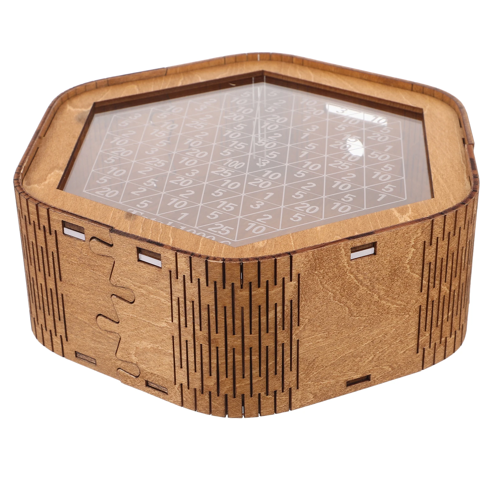 

Wooden Piggy Bank Savings Pot Cash s Letter Money Container for Beech Jar Child