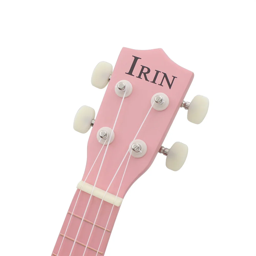 IRIN 21인치 우쿨렐레 4현 기타 하와이안 걸 미니 기타라 베이스우드 우쿨렐레 현악기 초보자 선물