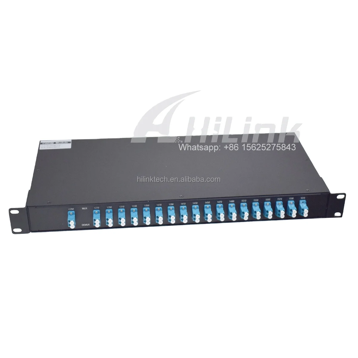 Fiber Optic Equipment Multiplexer 18CH CWDM MUX LC/SC Connector ,1U Rack mount, dual fiber