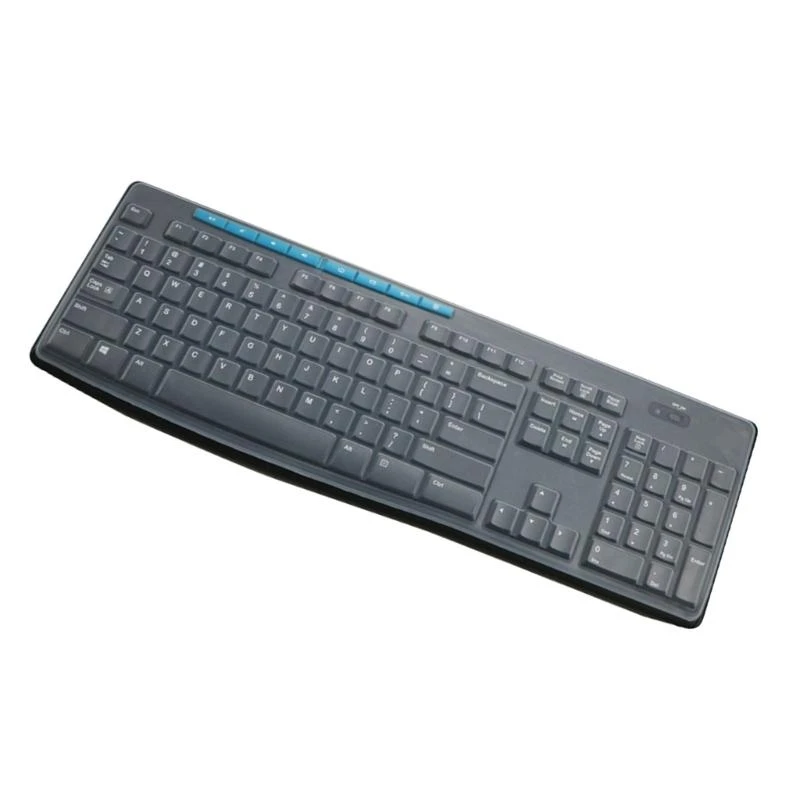 K200 K260 K270 K275 용 실리콘 키보드 커버 스킨 키보드 먼지 방수 방수 청소 가능성 쉬운 재사용 가능