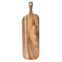 Long-handled Acacia Wood Cutting Board Solid Household Wooden Creative Photo Props Serving Charcuterie Boards Posing