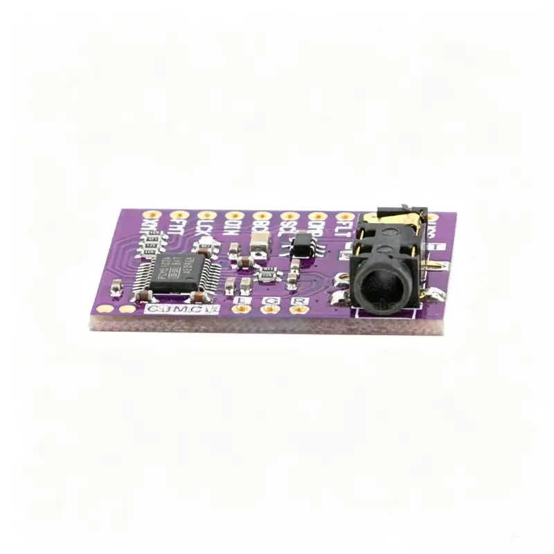 MCU-5102 PCM5102A Stereo DAC Digital-to-Analog Converter PLL Audio Module 24-bit Audio up to 192KHz PHAT Format Board