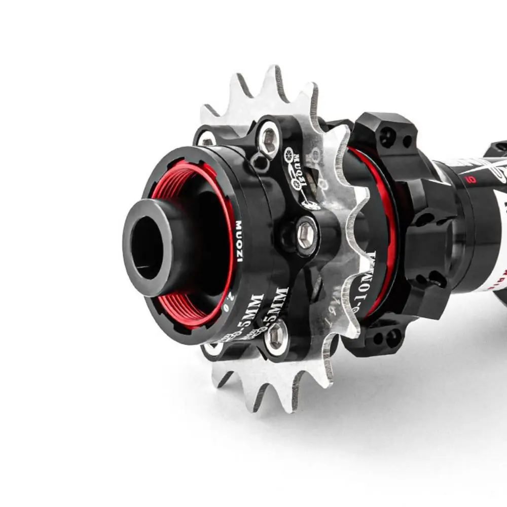 

Aluminum Alloy+Stainless Steel Single Speed Conversion Kit Black Red Gold Silver Lightweight Single Speed Cassette Cog