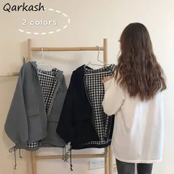Jackets Women Korean Style Baggy Spring Ins Outerwear Popular Student High Street Female New Arrival Mujer De Moda Basic Kpop