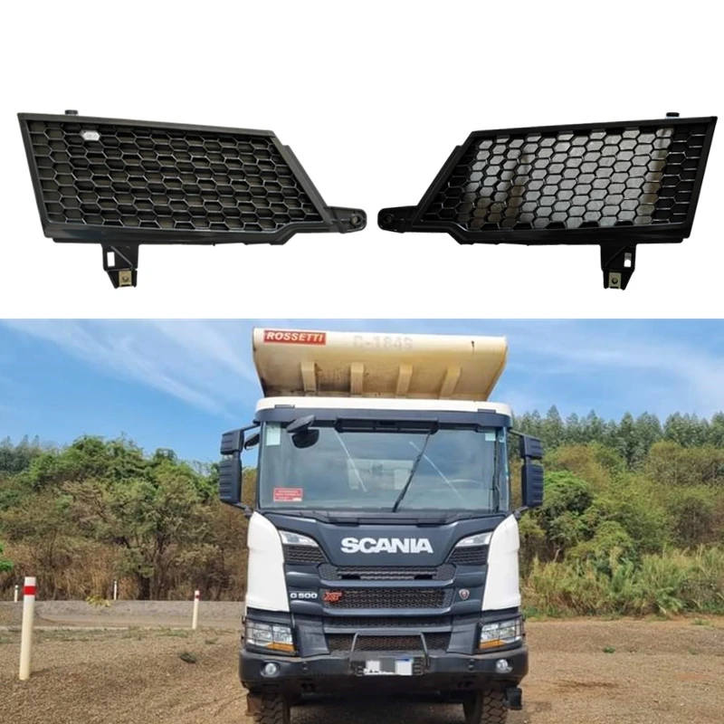 1Pair Front Grille decoration Cover Panel  for SCANIA  Truck P series G series G500  P500 Oem 2307654 2307660