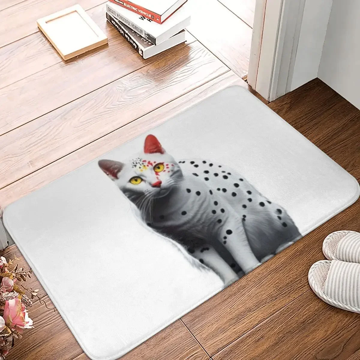 Cats Are The Best Medicine Doormat Rug Carpet Mat Footpad Polyester Non-slip Washable Entrance Kitchen Bedroom Balcony Toilet