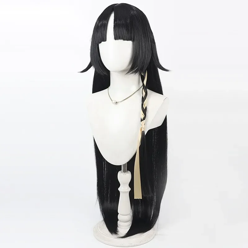 Game Arknights Saga Cosplay Wig Halloween Party Prop Synthetic Hair Heat Resistant Fiber + Wig Cap