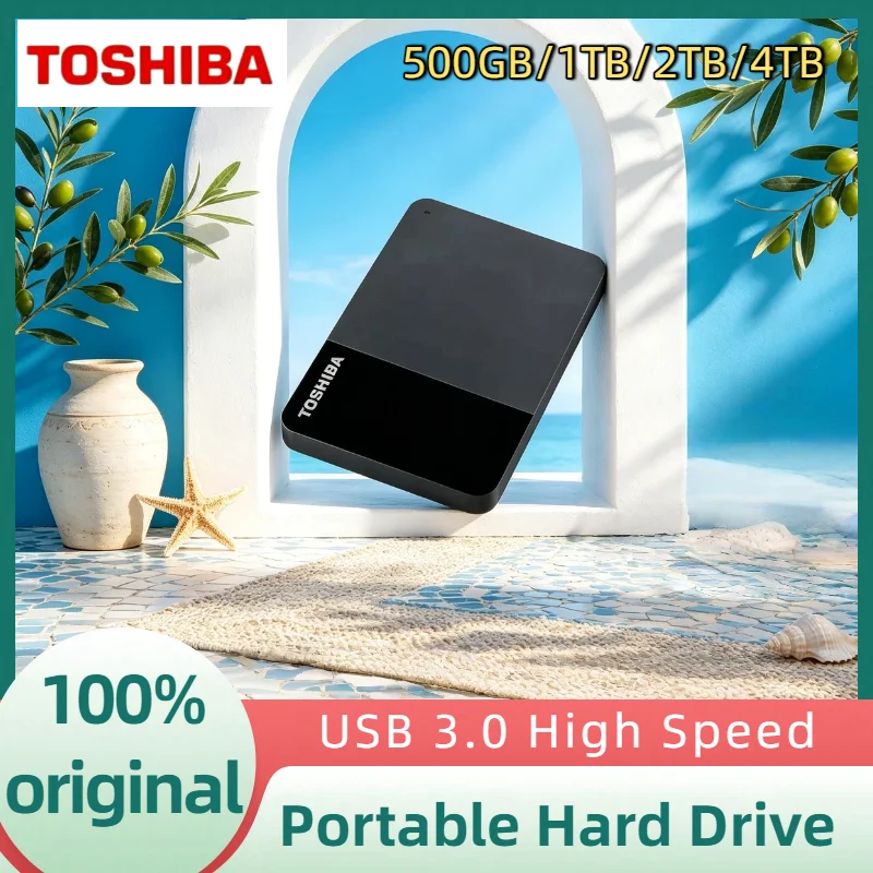 4TB 2TB 1TB Toshiba B3 Canvio Ready USB3.0 Portable 2.5 Inch External Hard Drive Hard Disk for Laptop Mac Android Pro Max