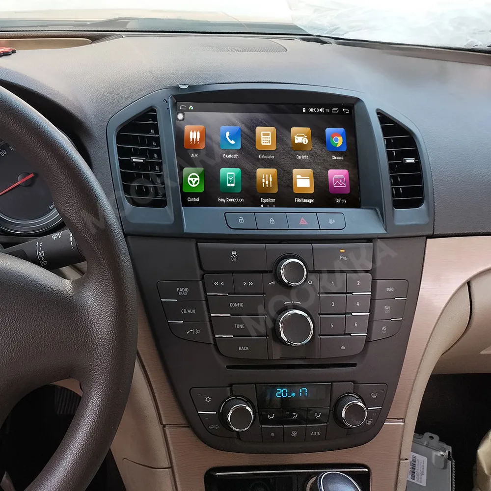 For Buick Regal 2009-2013 Android Car Radio Multimedia Video Wireless Carplay Autoradio Stereo GPS Navigation Head Unit