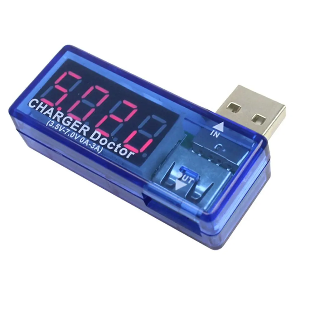 Цифровой USB-тестер для измерения напряжения и силы тока