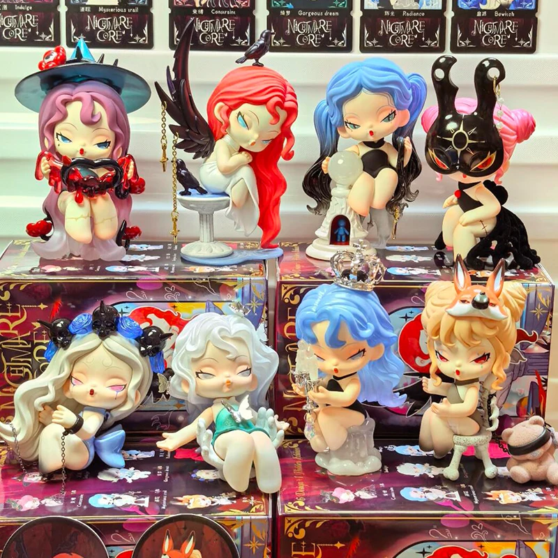 DODO NAMI Nightmare Core Series Blind Box Cool NAMI Action Figure Surprise Bag Kawaii Anime Figurine Mystery Box Model Toy Gift