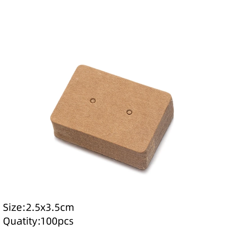 100PCS Earring Display Cards for Small Business Packaging