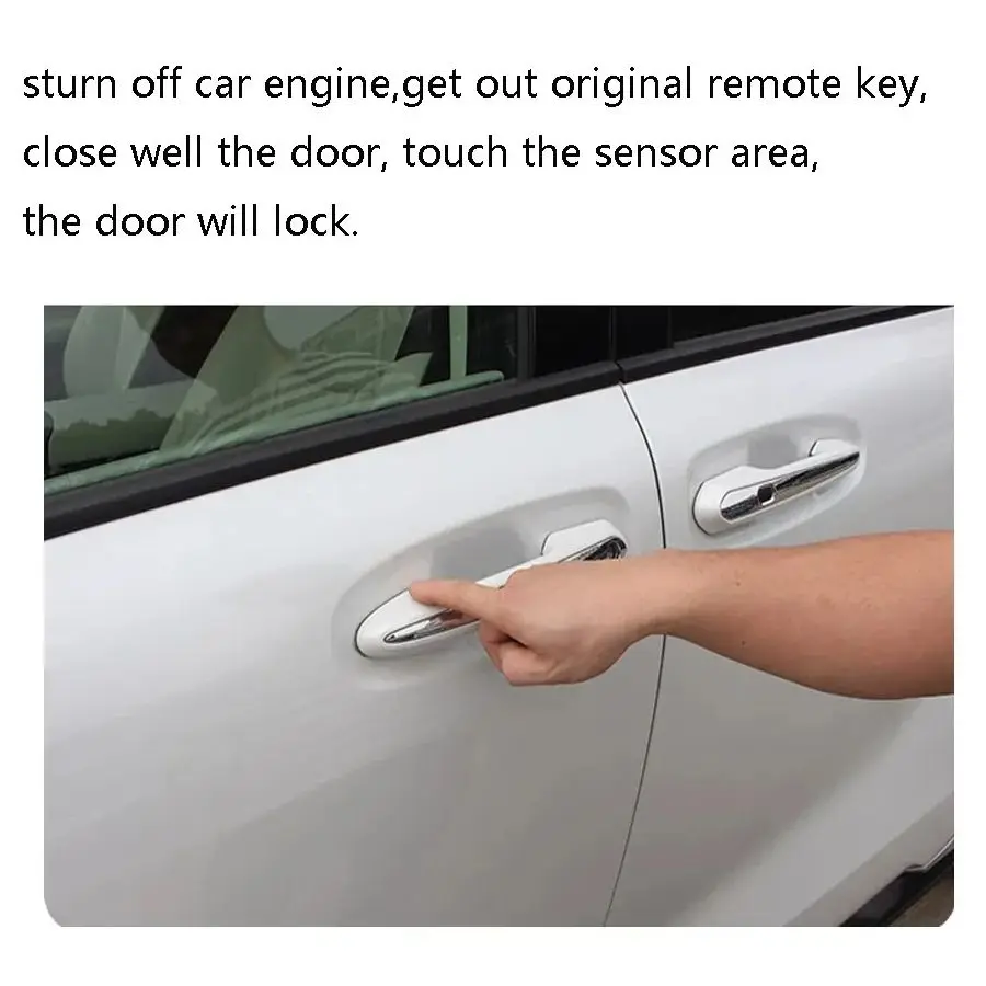 For Toyota Sienna keyless entry system With 4 door handles Comfort Entry Keyless Entry System