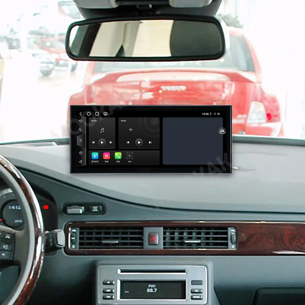 Android 15 Radio 15.8 IN For Volvo S80 2006~2012 GPS Qualcomm Multimedia Carplay Player Navigation Car Stereo Receiver Head Unit