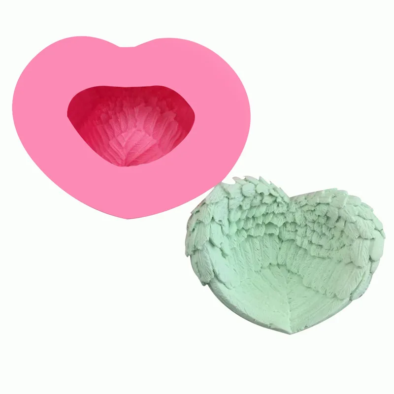 

Wings Feathers More Styles Chocolate Fondant Cake Decoration Accessories Silicone Molds Tools