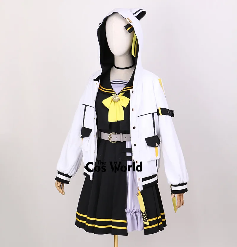 YouTuber VTuber Virtual Hololive Hoshimachi Hosimati Suisei Sailor Suit Outfits Cosplay Costumes