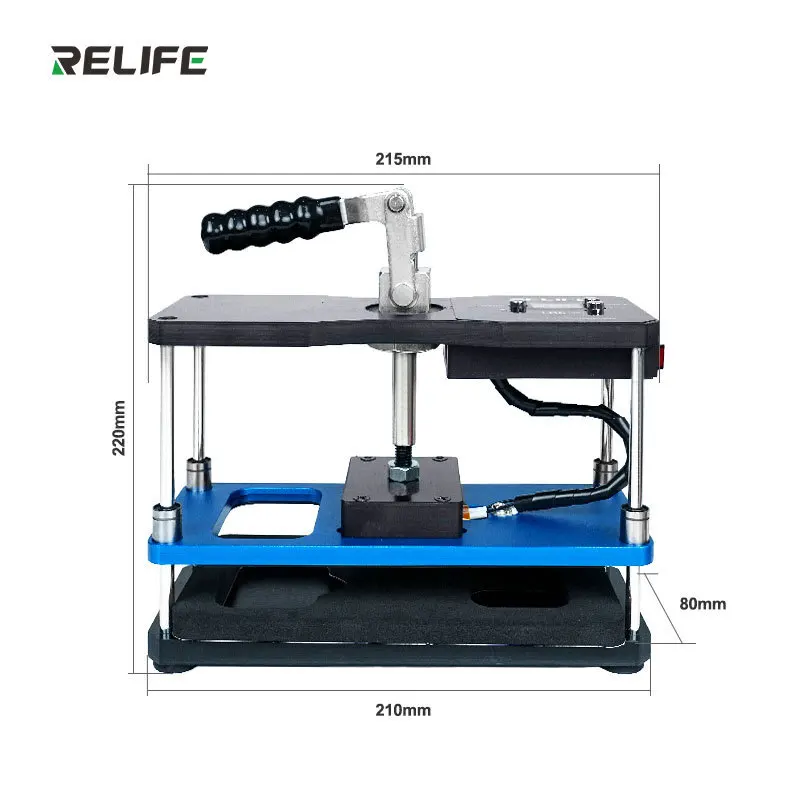 

LS5 SE Phone Screen Heating Pressure Maintaining Table RELIFE for Phone Screen Lamination Frame Reinforcement Repair Tools