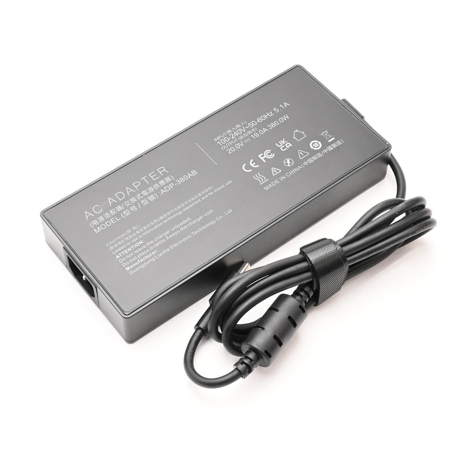 380W 20V19A Power Adapter Suitable for Asus Laptops Rog, Tuf Gaming, and High-End Gaming Laptop Chargers