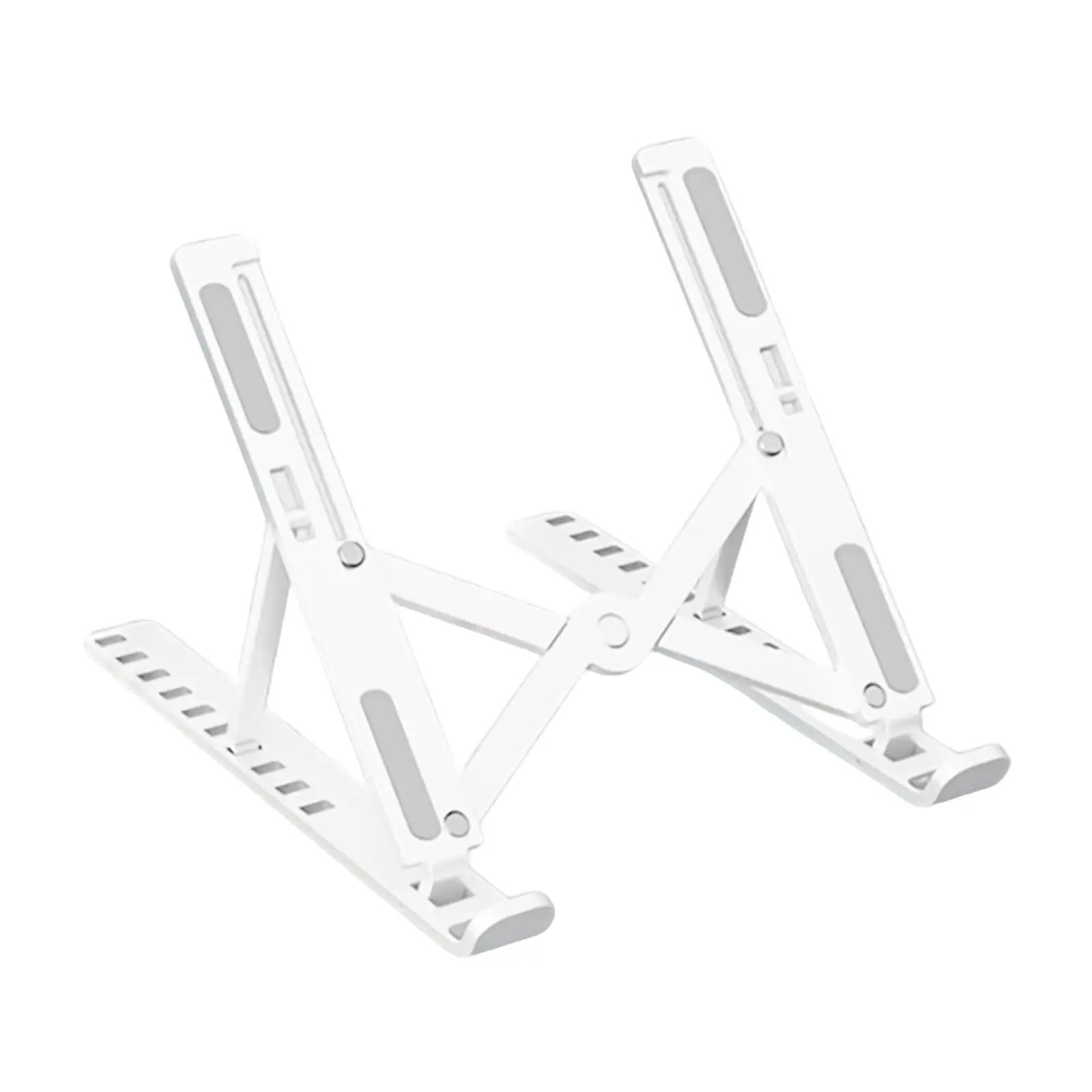 Laptop Stand for Desk Portable Laptop Riser Adjustable Computer Stand ABS+Silicone Foldable Laptop for 10-15.6