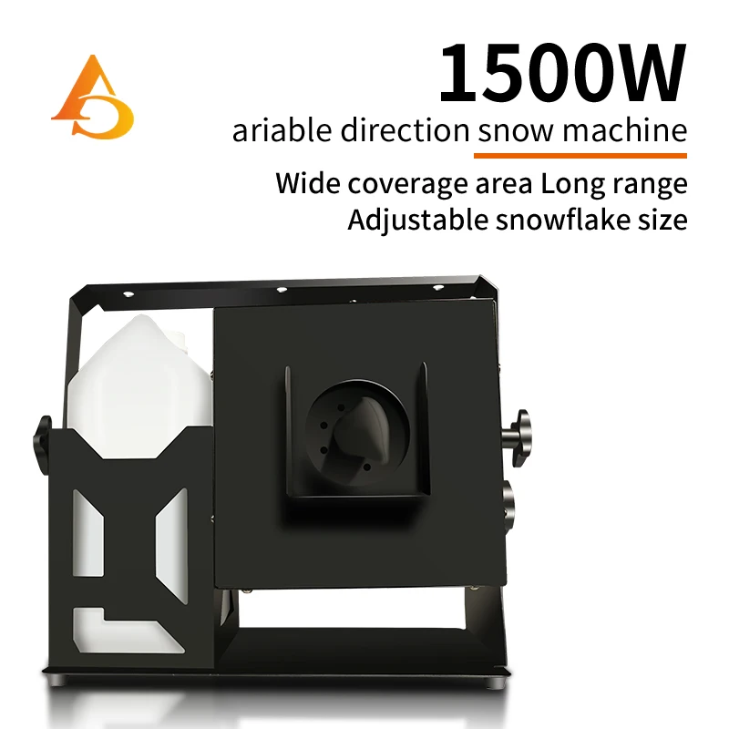 

1500W DMX Snow Machine Remote Control Suitable for Wedding, DJ, Club, Theater, Party, Christmas Stage, Dance Event