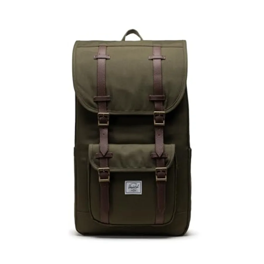 

Little America Backpack for Outdoor Adventures Durable Polyester Material Navy Blue Color Lightweight and Water-Resistant Desig