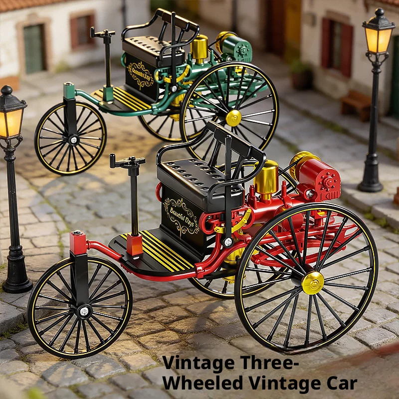 1:10 Scale Replica Classic Car Dashboard Model Kit for Tabletop Decoration DIY Assembly Gift for Adults And Children