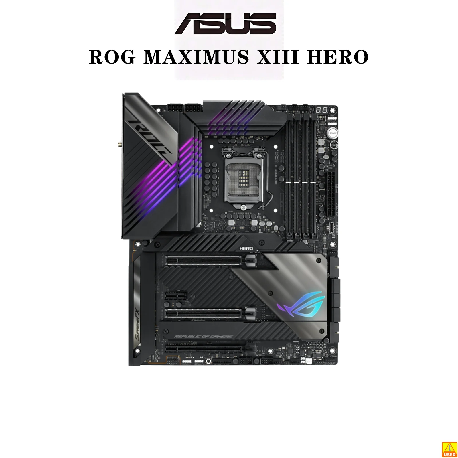 ASUS ROG MAXIMUS XIII HERO マザーボードソケット LGA1200 CPU DDR4