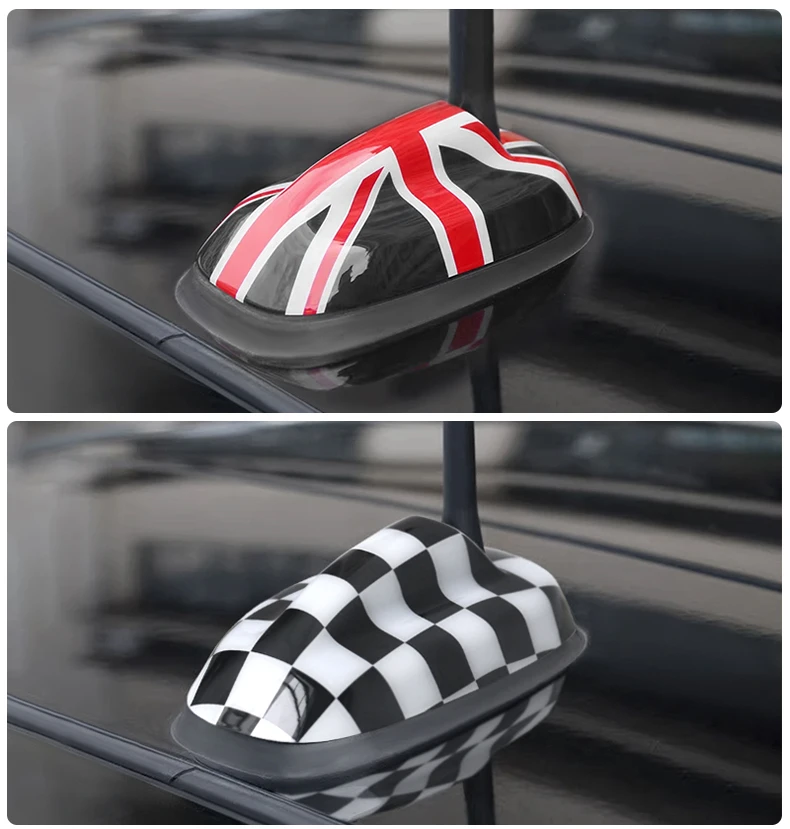 Auto Außen Trim Antenne Dekoration Abdeckung Aufkleber Für MINI Cooper S JCW F65 F66 F56 F55 Auto-Styling Zubehör – Detail 11