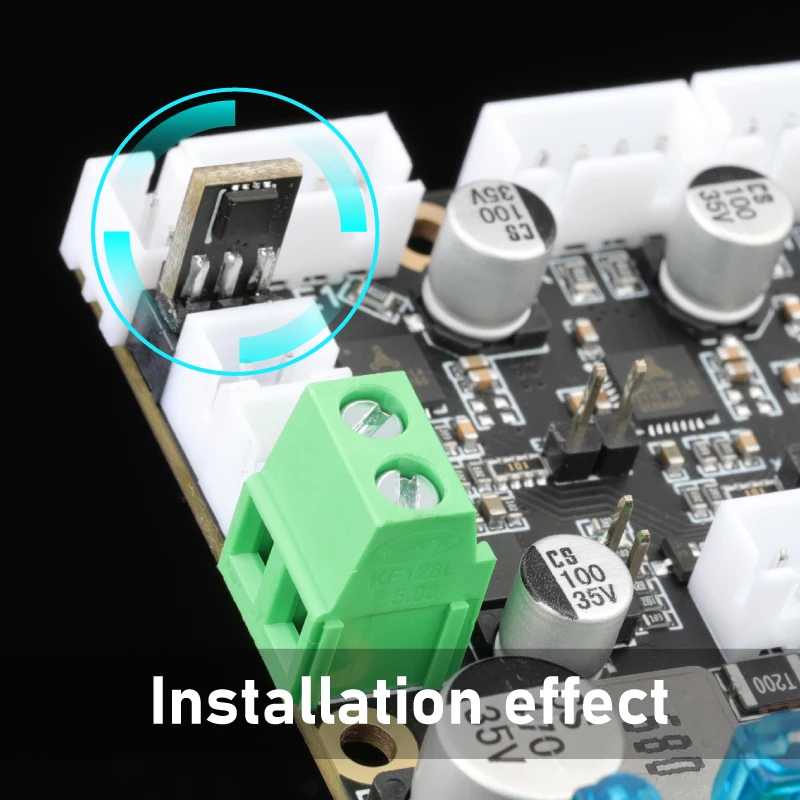 Scheda mos Mellow Fly Fan per scheda Fly-rrf-e3 Pro / Fly-Super ∞ / Fly-Gemini