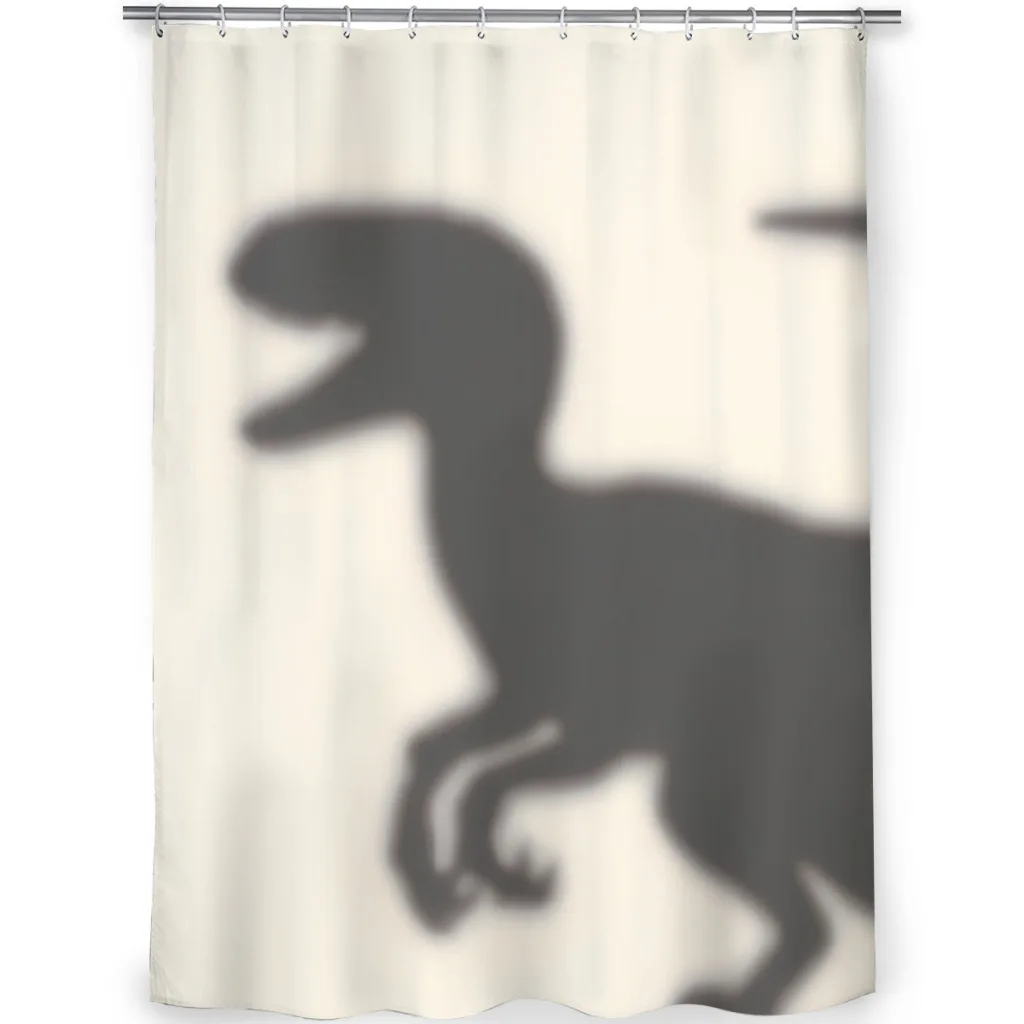 The Shower Bathroom Shower Curtains Dinosaur Waterproof Partition Unique Home Decor Bathroom Accessories