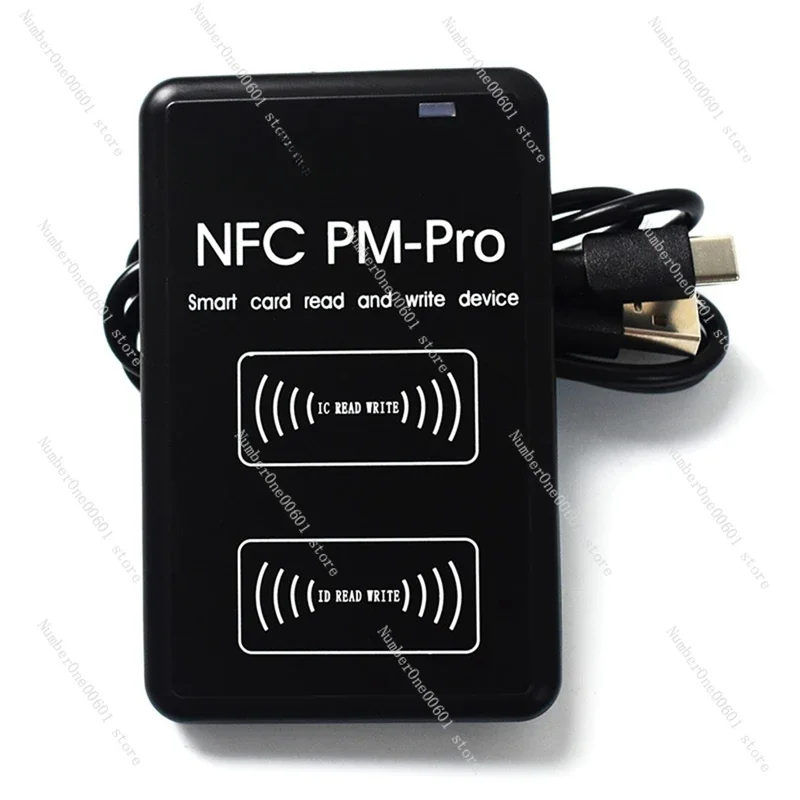 

New PM-Pro RFID IC/ID Copier Duplicator Fob NFC Reader Writer Encrypted Programmer USB UID Copy Card Tag