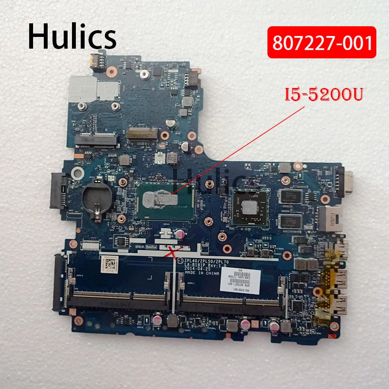 

Б/у материнская плата 807227-001 807227-501 807227-601 для HP ProBook 470 G2 SR23y