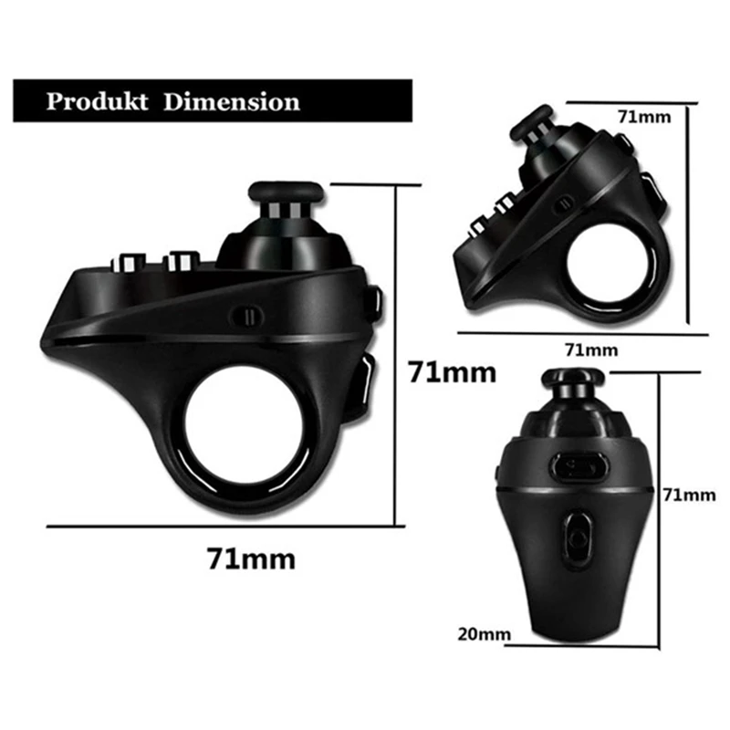 VR Controller Wireless Gamepad Joystick Wireless Bluetooth Gamepad 3D VR Virtual Reality Glasses Helmet Remote Control